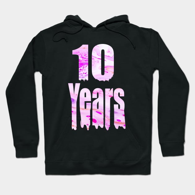 10 Years Hoodie by Yous Sef